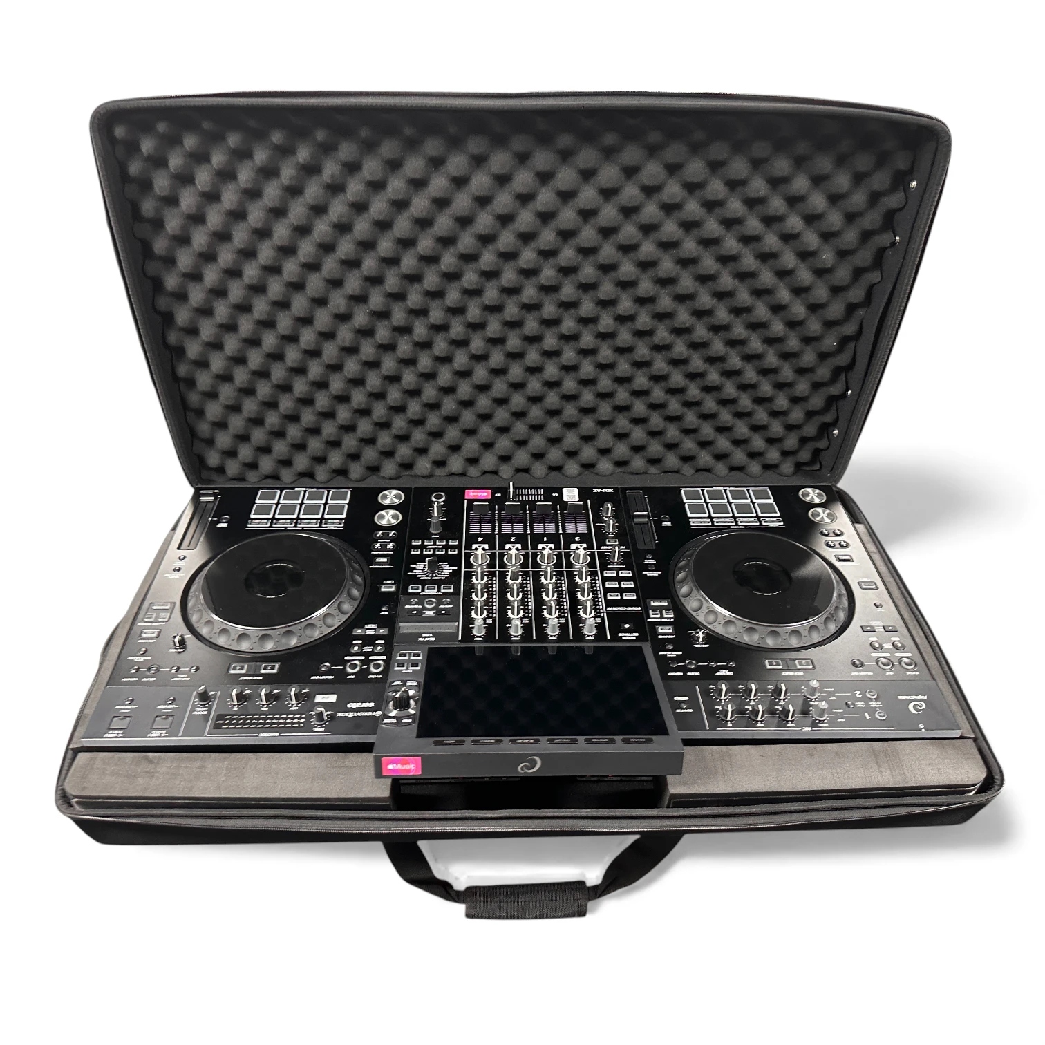 Bag with wheels for XDJ-AZ - BAZW DJ Hard Carry Bag for Alpha Theta Pioneer Dj Controller