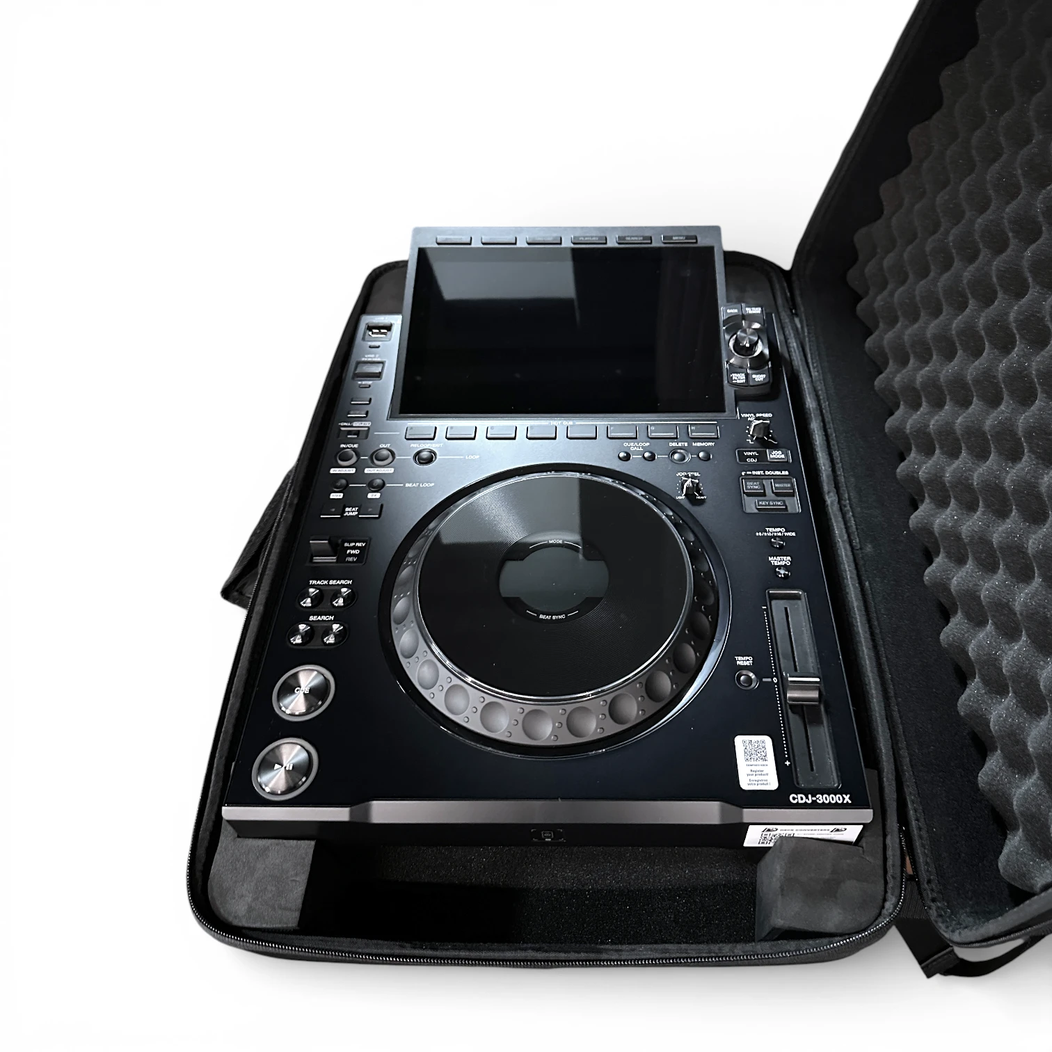EVA Bag for AlphaTheta CDJ-3000X with Backpack Straps