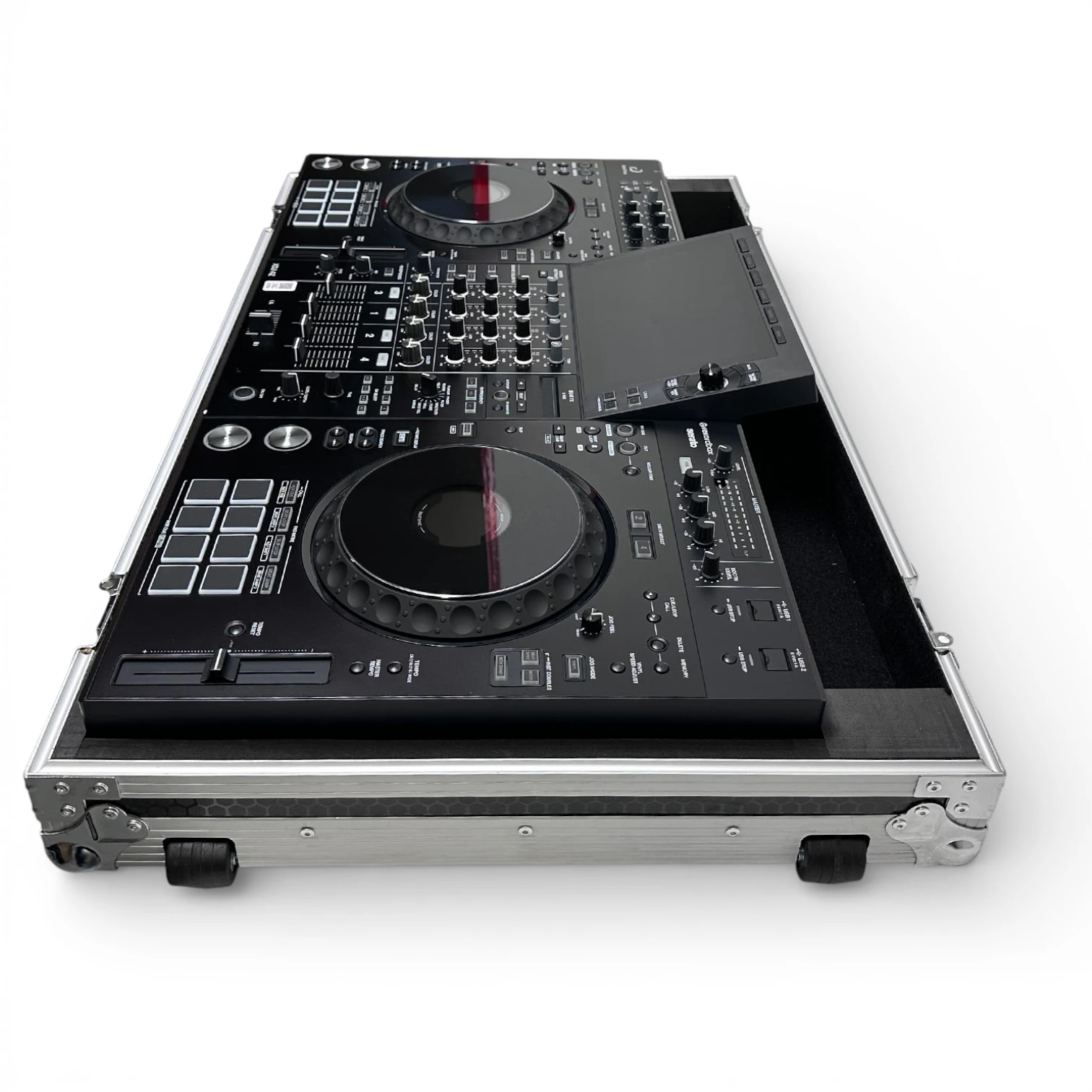 Alpha Theta XDJ-AZ Case from Protekt CAZ Flight Case with Wheels