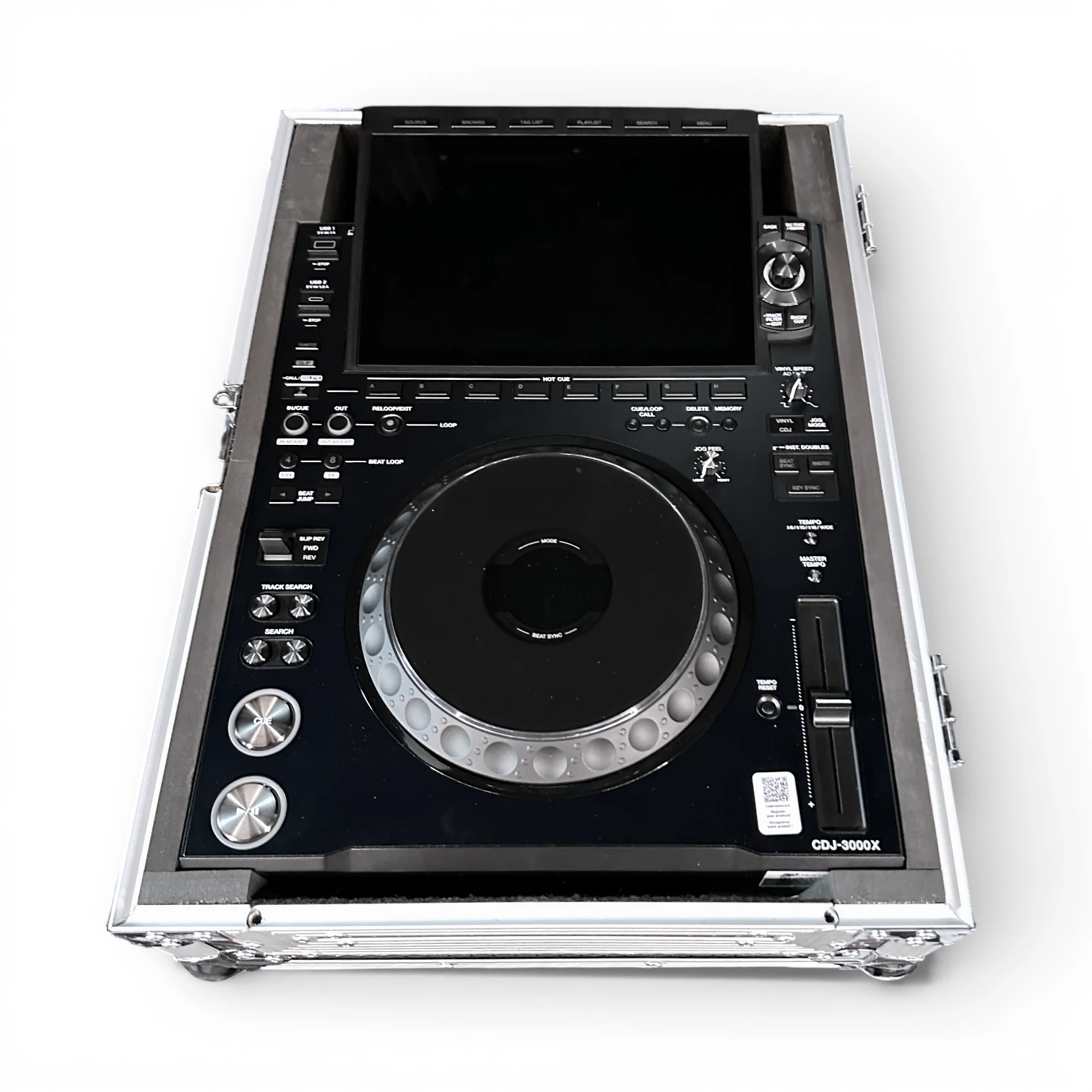 Protekt for AlphaTheta CDJ-3000X Flight Case – Professional DJ Player Case