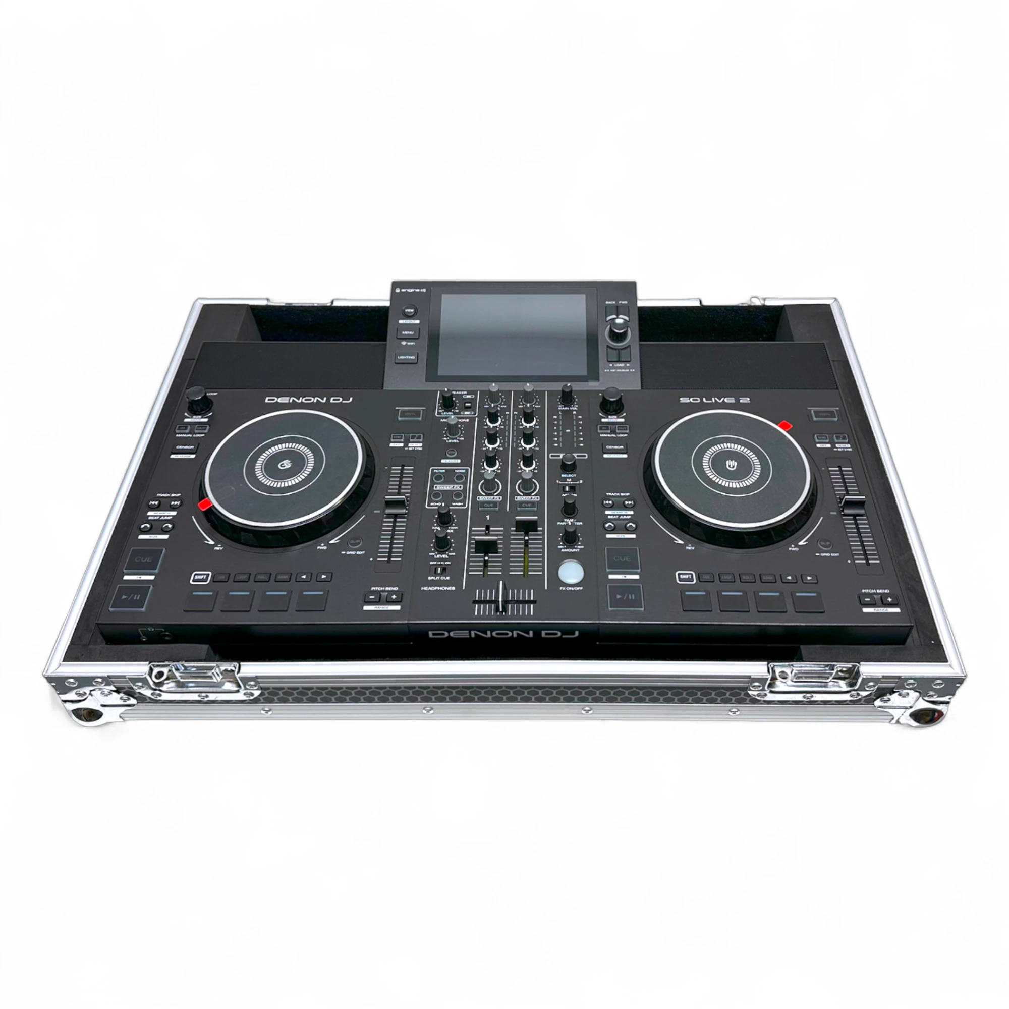 CLIVE4 Case with wheels for SC Live 4 low profile