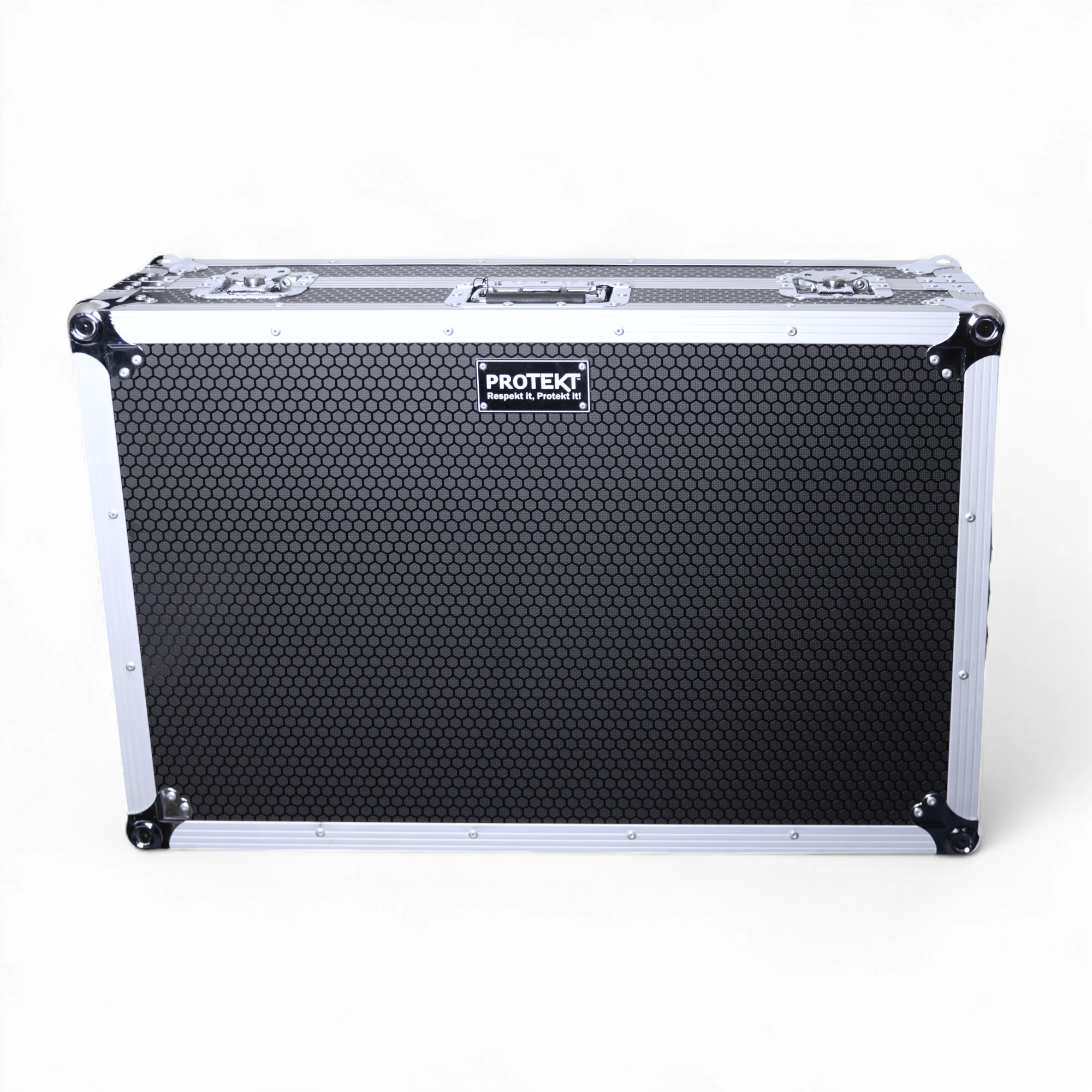 Protekt Flight Case for Pioneer DDJ-FLX10 with Wheels, Laptop Shelf & 1U Rack