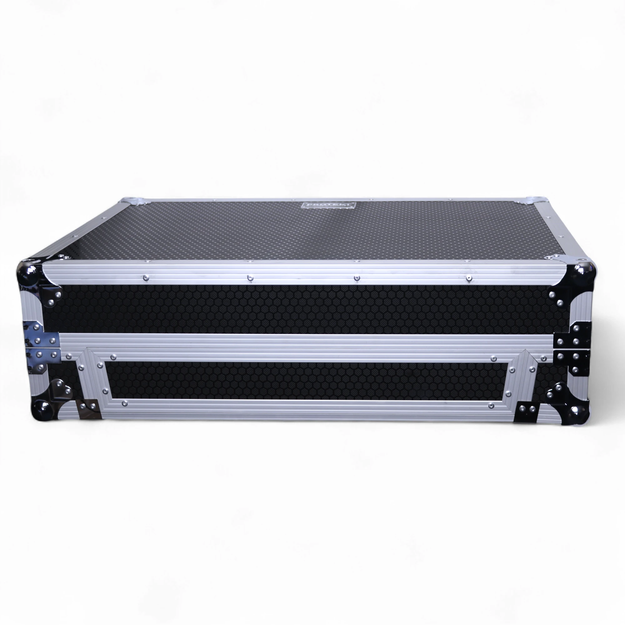 Protekt Flight Case for Pioneer DDJ-FLX10 with Wheels, Laptop Shelf & 1U Rack