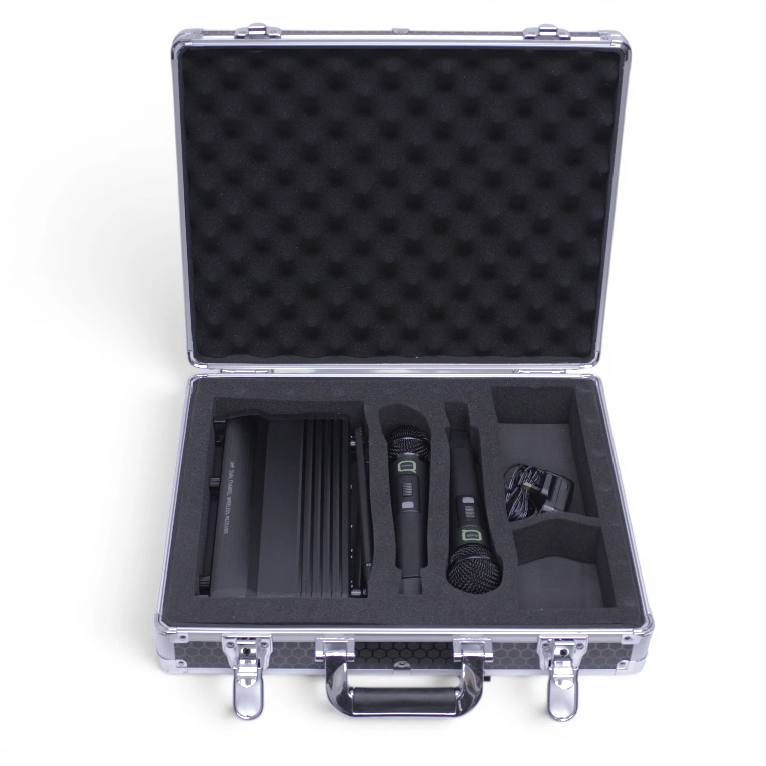 Protekt Wireless Microphone Case with Removable Cut Out Foam
