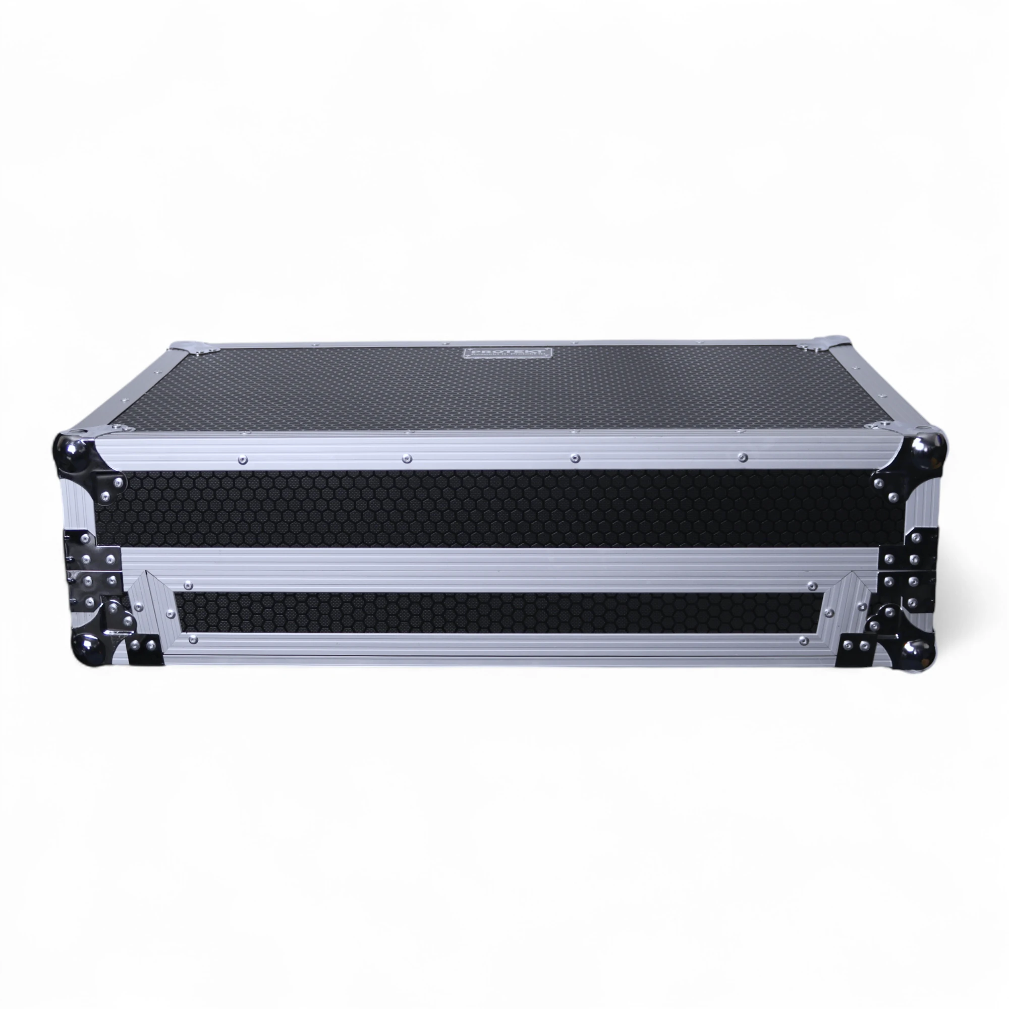 Protekt Flight Case for Denon Live 4 with Wheels, Laptop Shelf & 1U Rack